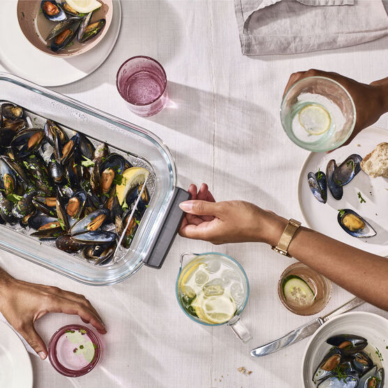 Cookfresh Professionele Glazen Stoomkoker