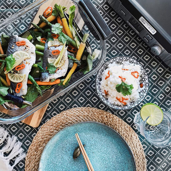 Cookfresh Professionele Glazen Stoomkoker