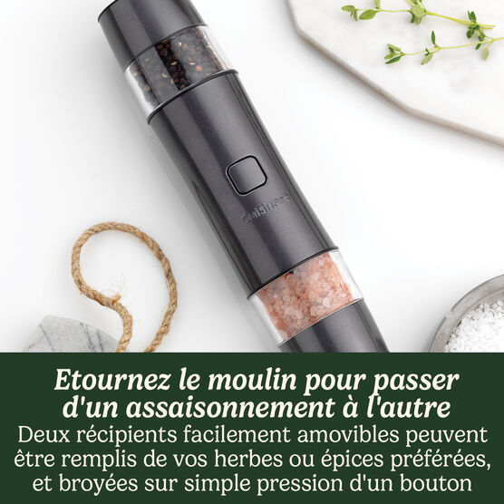 Cuisinart Moulin &agrave; Sel et &agrave; Poivre &eacute;lectrique