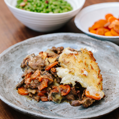 Tourte A La Viande "Cottage Pie"