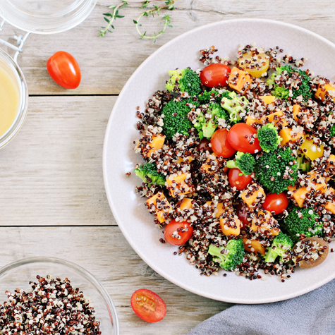 Quinoa En Zoete Aardappel Salade